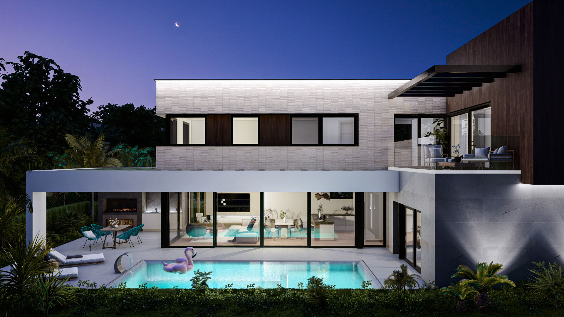 villa-larimar-city-noche